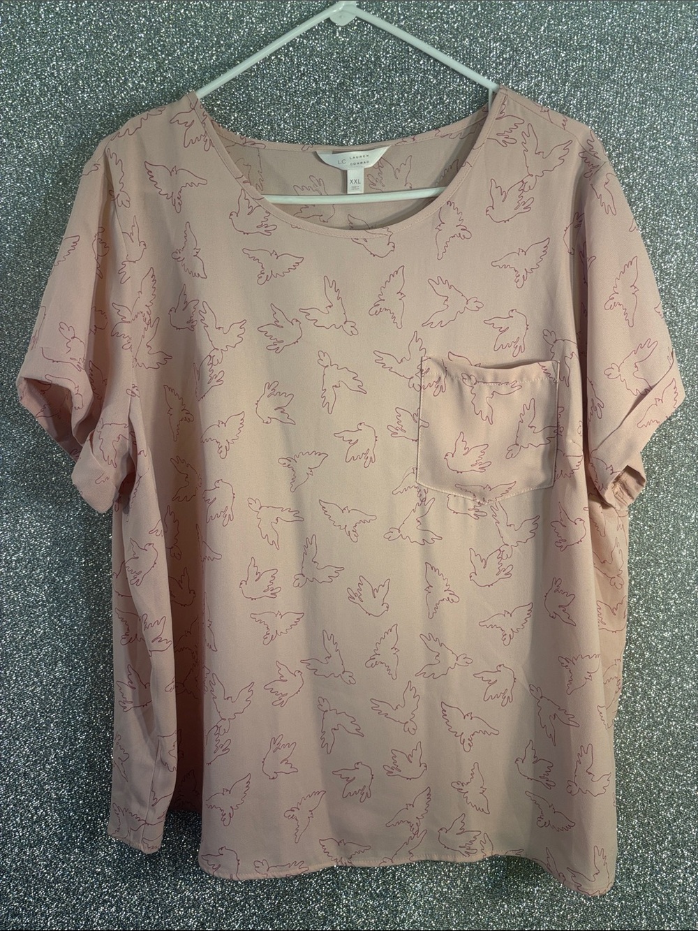 LC Lauren Conrad blouse size XXL